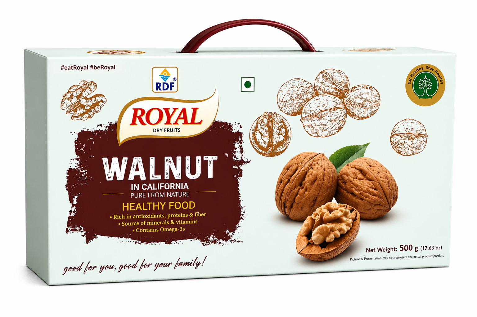 In Shell California Walnuts