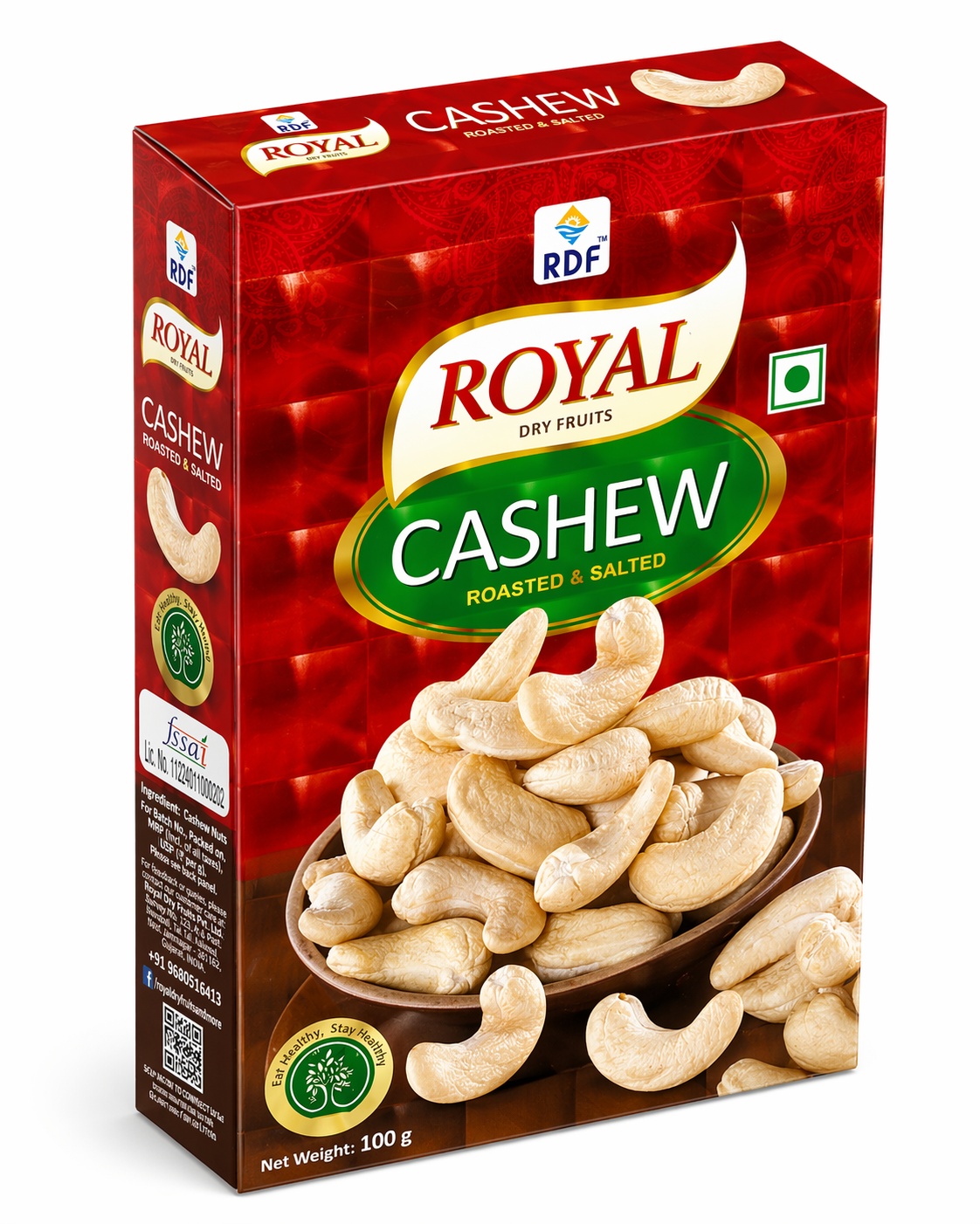 Roasted & Salted Cashew Nuts Jumbo